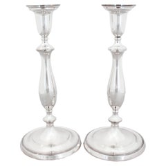 Sterling Silver “Marie Louise” Candlesticks