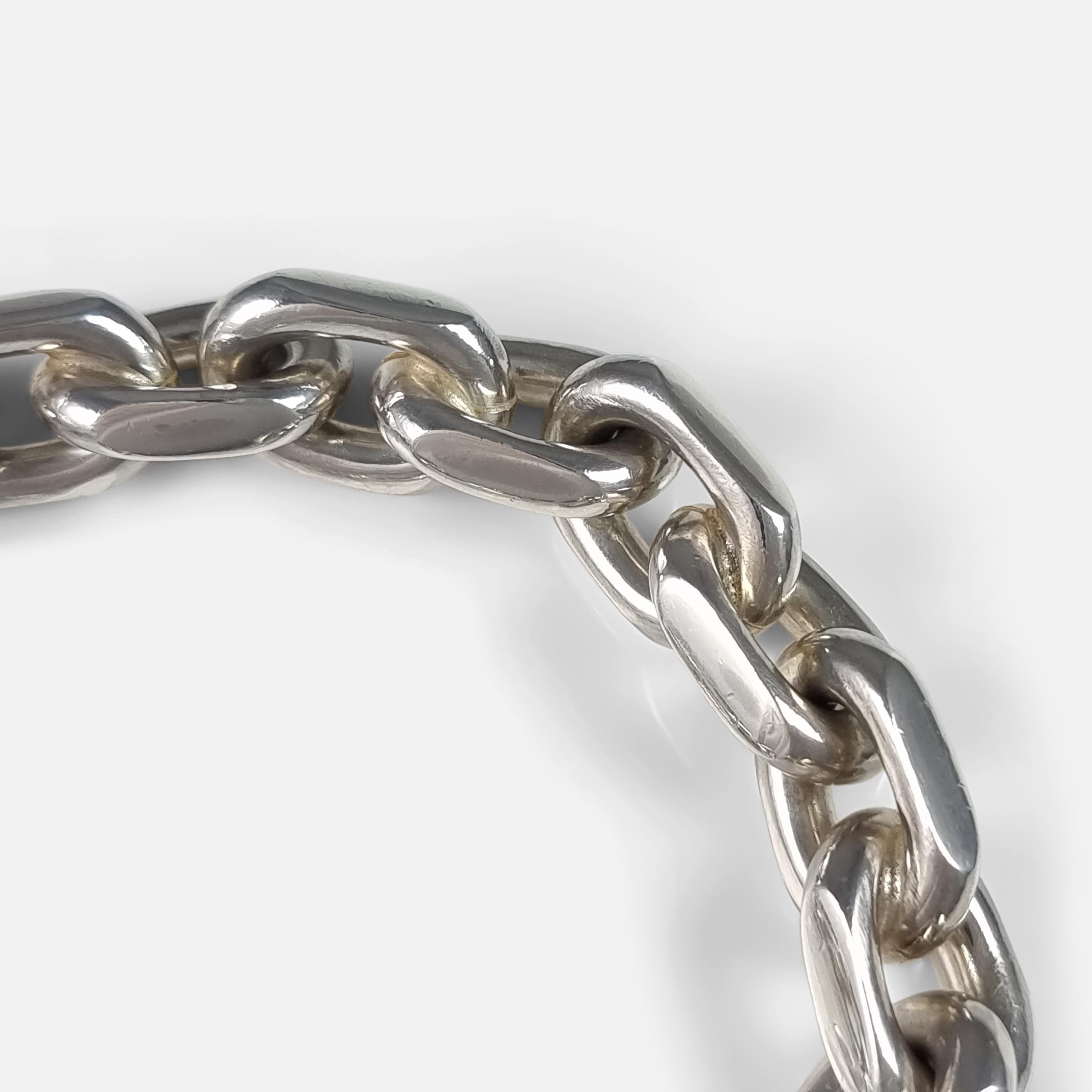 Sterling Silver Marine Link Bracelet, Bjarne Nordmark Henriksen 8
