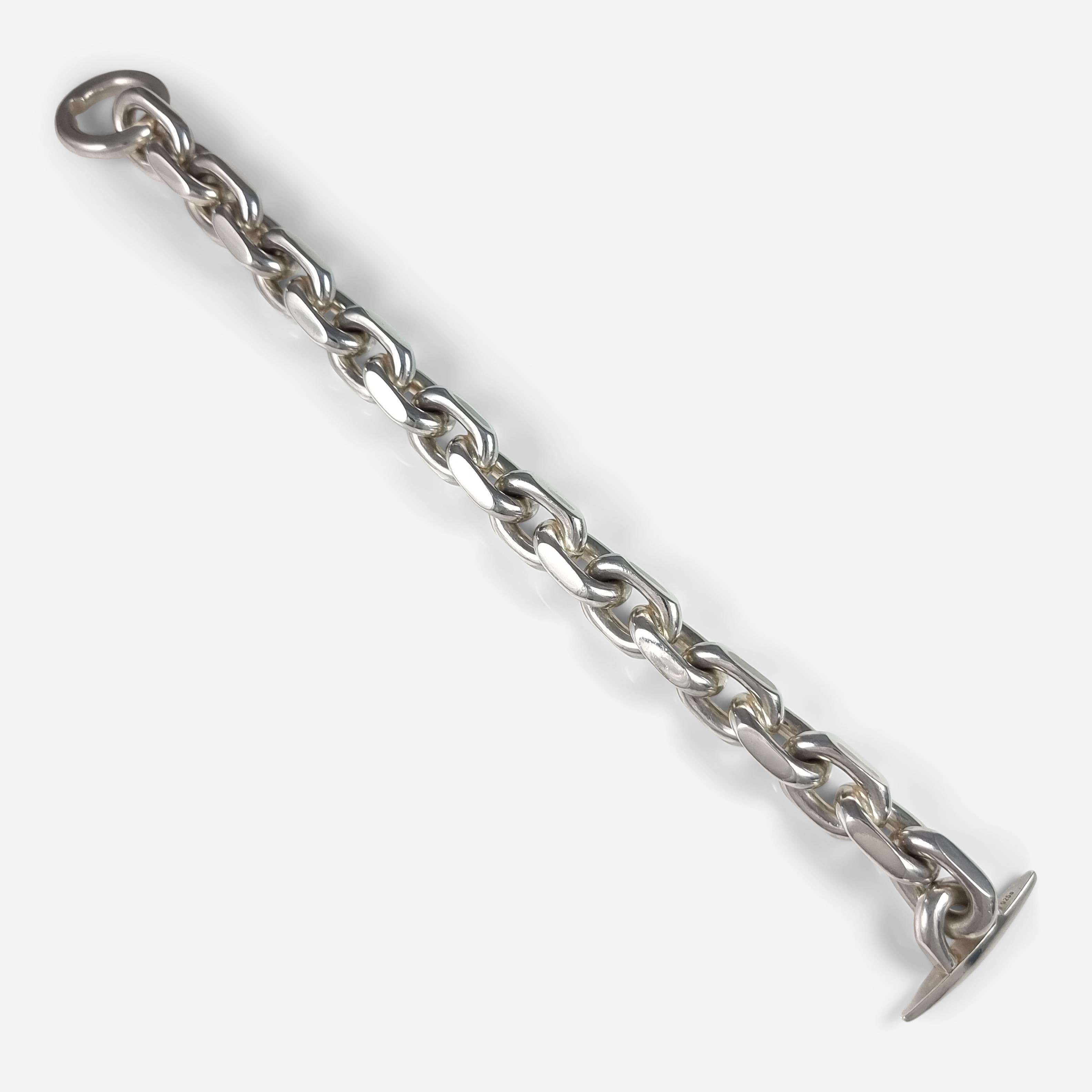 Sterlingsilber-Marine-Gliederarmband, Bjarne Nordmark Henriksen 4