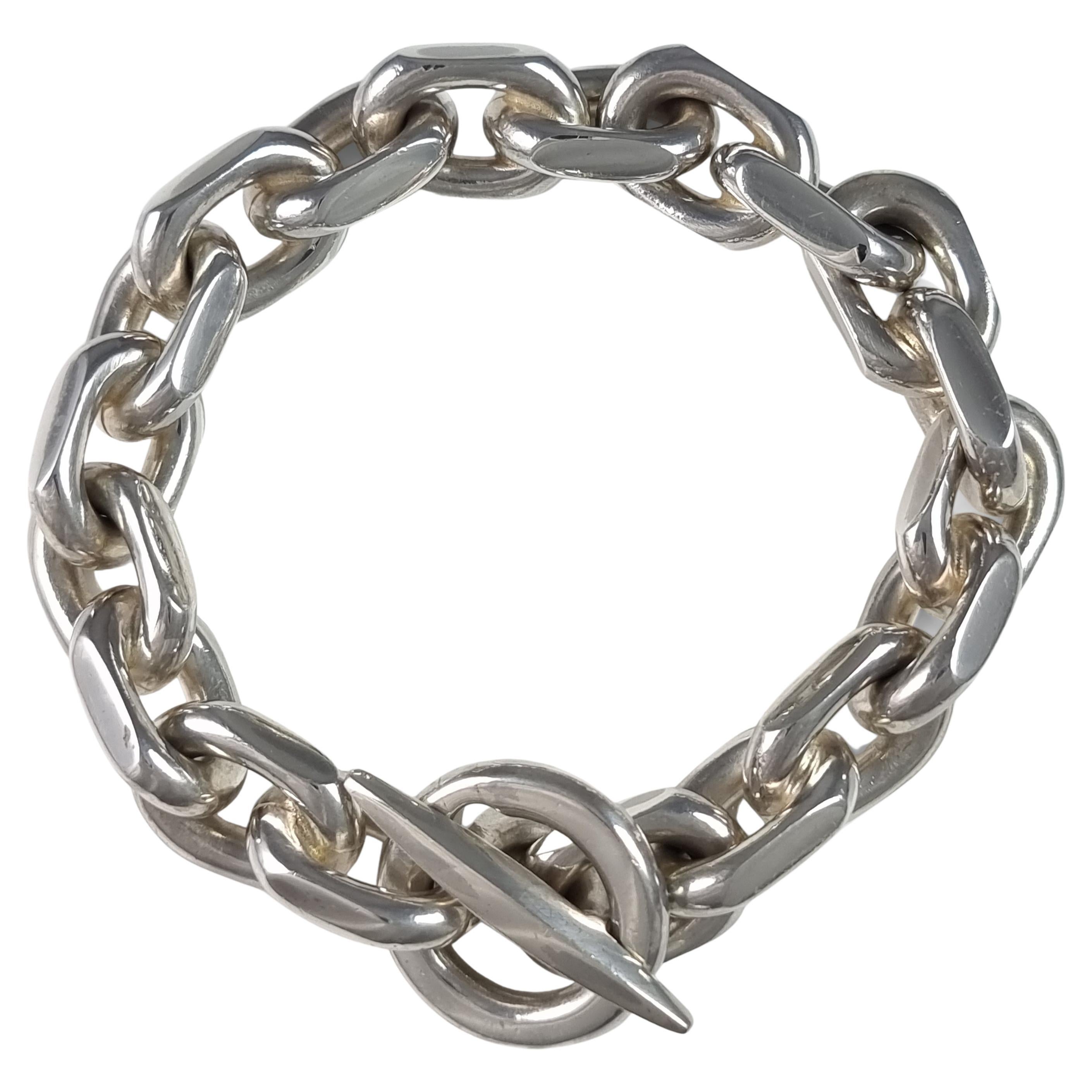 Sterling Silver Marine Link Bracelet, Bjarne Nordmark Henriksen