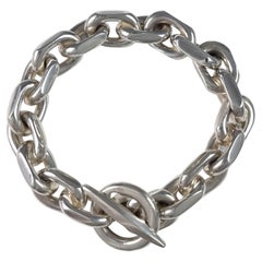 Vintage Sterling Silver Marine Link Bracelet, Bjarne Nordmark Henriksen