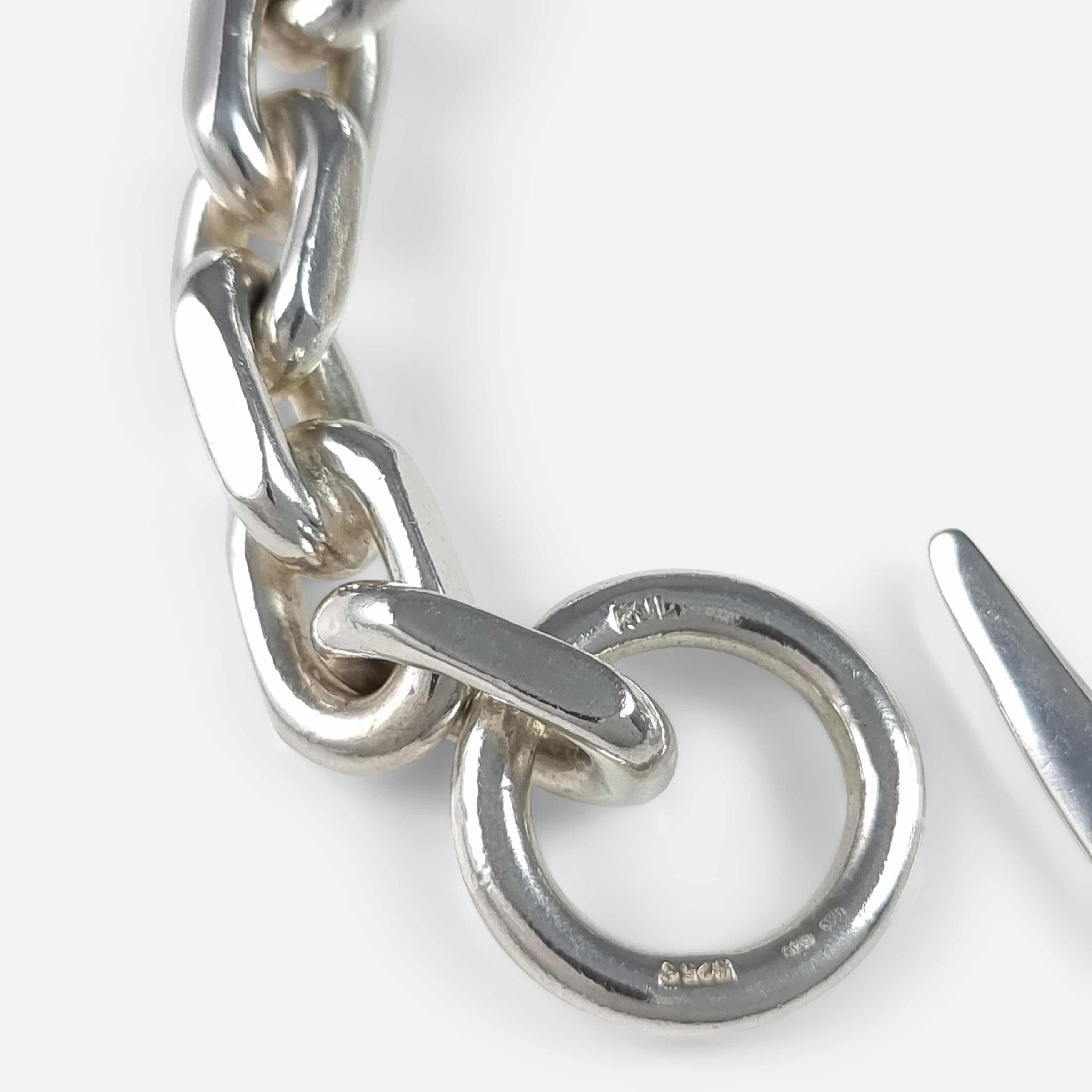 Sterling Silver Marine Link Bracelet, Knud Juhl Lorentzen 2