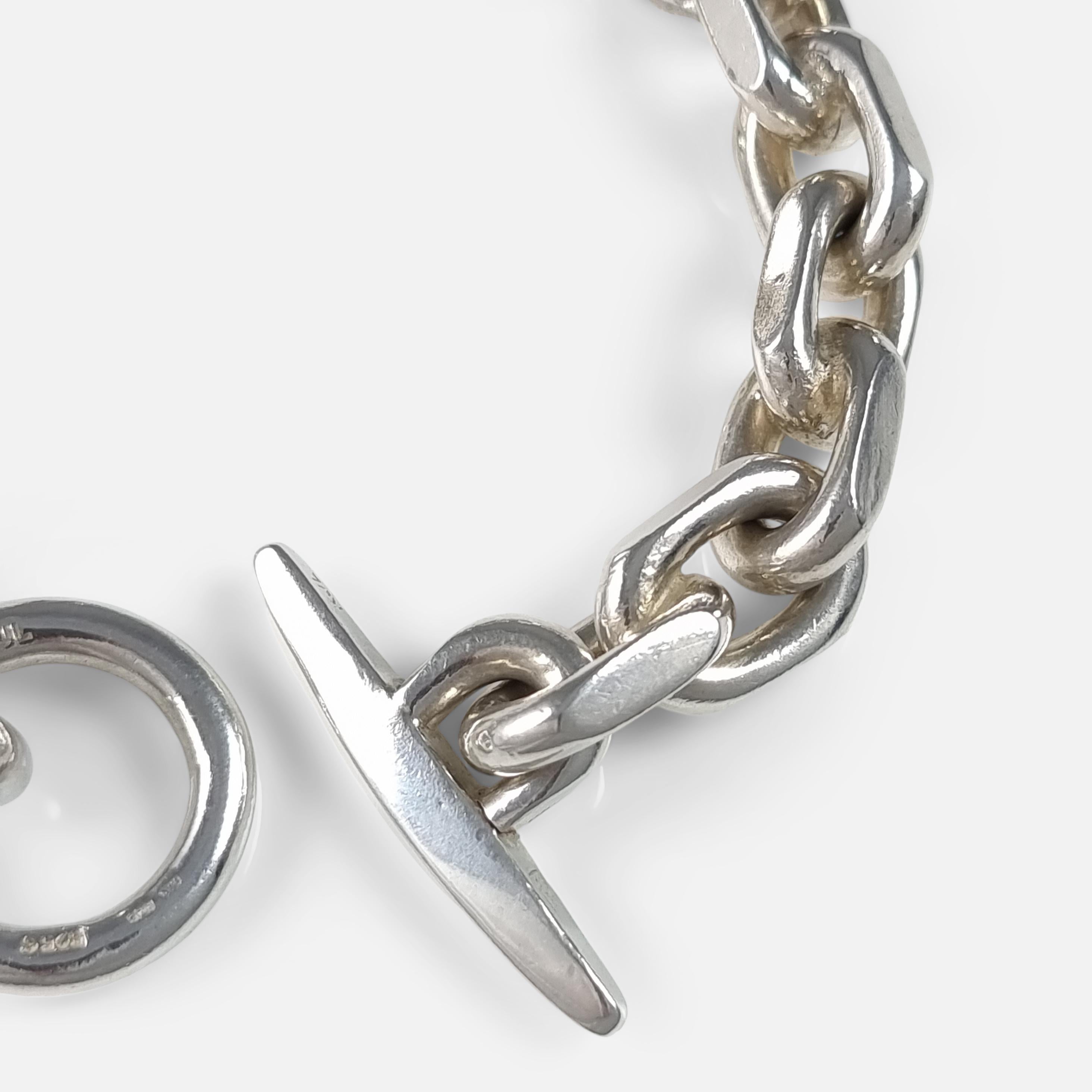 Sterling Silver Marine Link Bracelet, Knud Juhl Lorentzen 5