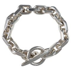 Vintage Sterling Silver Marine Link Bracelet, Knud Juhl Lorentzen