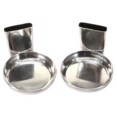 Sterling Silver Matchstick Holder Pair by Black Starr & Gorham