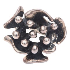 Sterling Silver Mateo Abstract Ring Vintage