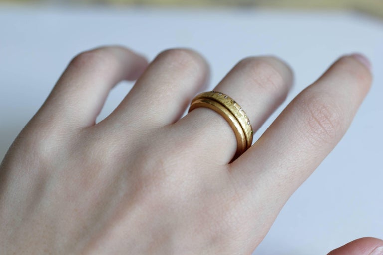 Sterling Silver Medium Band Ring Stacking Fashion Unisex Design for Men ...