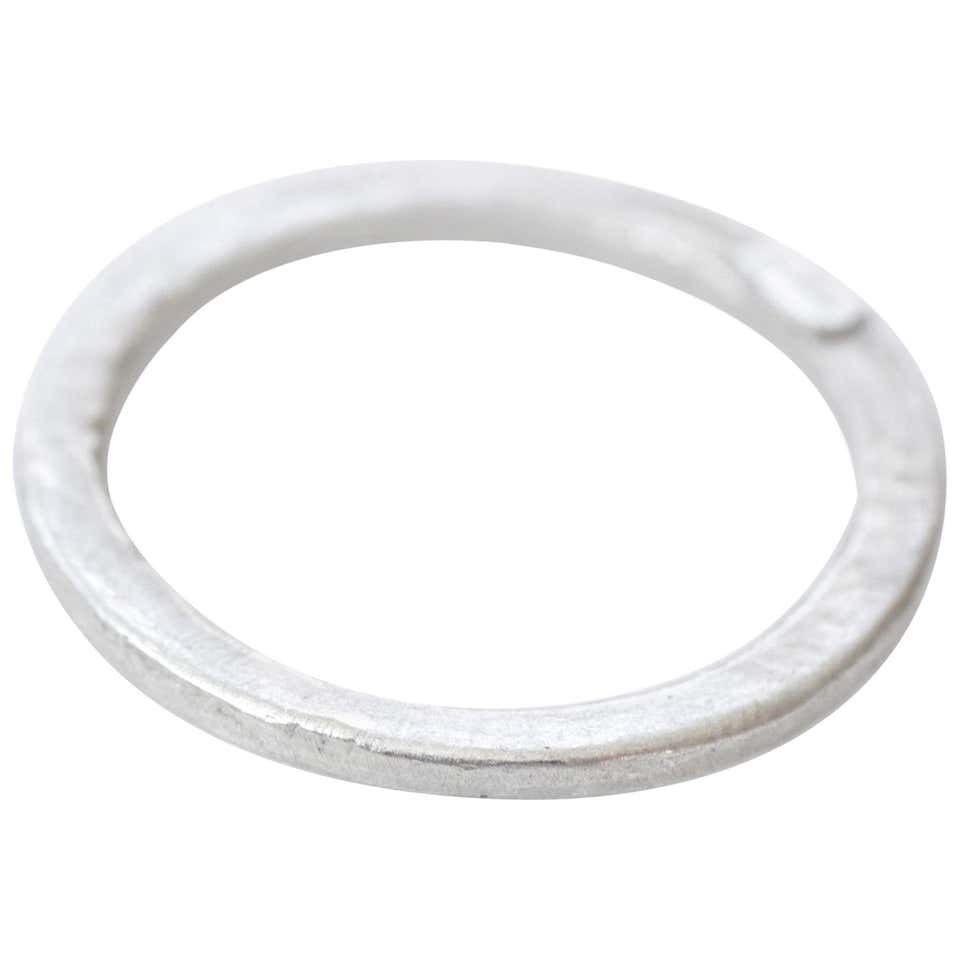 Sterling Silver Medium Band Ring Stacking Fashion Unisex Design for Men ...