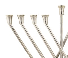 Sterling Silver Menorah