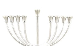 Sterling Silver Menorah