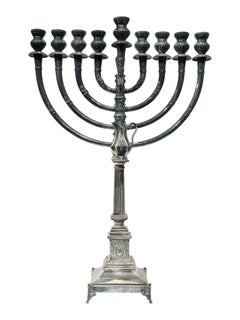 Sterling Silver Menorah