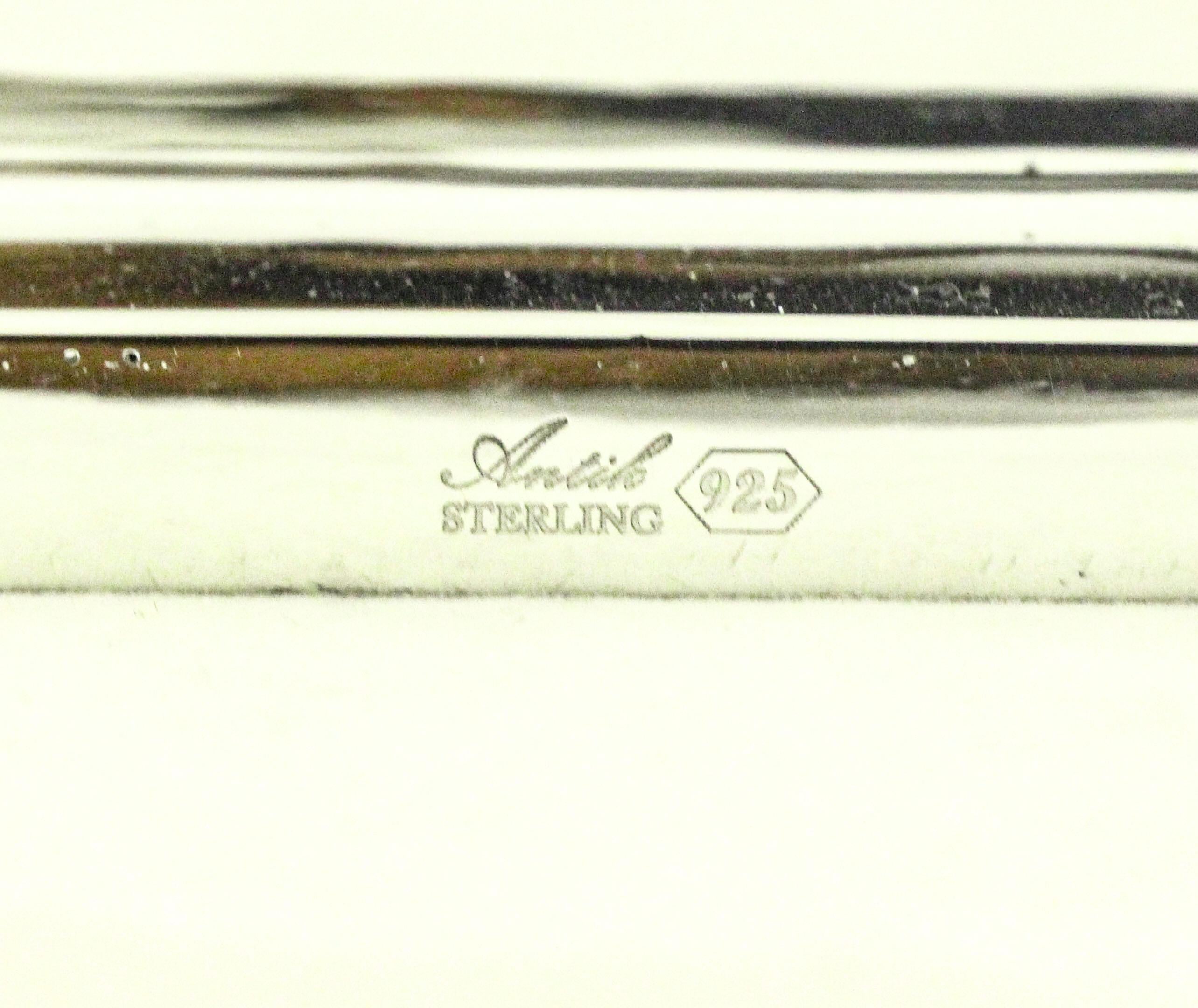 Menorah aus Sterlingsilber (21. Jahrhundert und zeitgenössisch) im Angebot