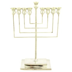 Sterling Silver Menorah