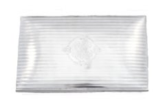 Boîte à bijoux en argent sterling pour hommes