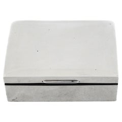 Vintage Sterling Silver Men’s Jewelry Box