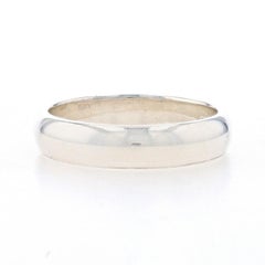 Sterling Silver Men's Wedding Band - 925 Ring
