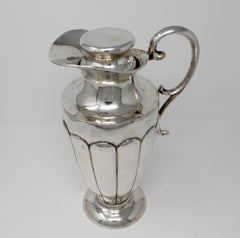 Sterling Silver, Mexican Cocktail Pitcher, Melon Pat. Sanborns, circa 1950