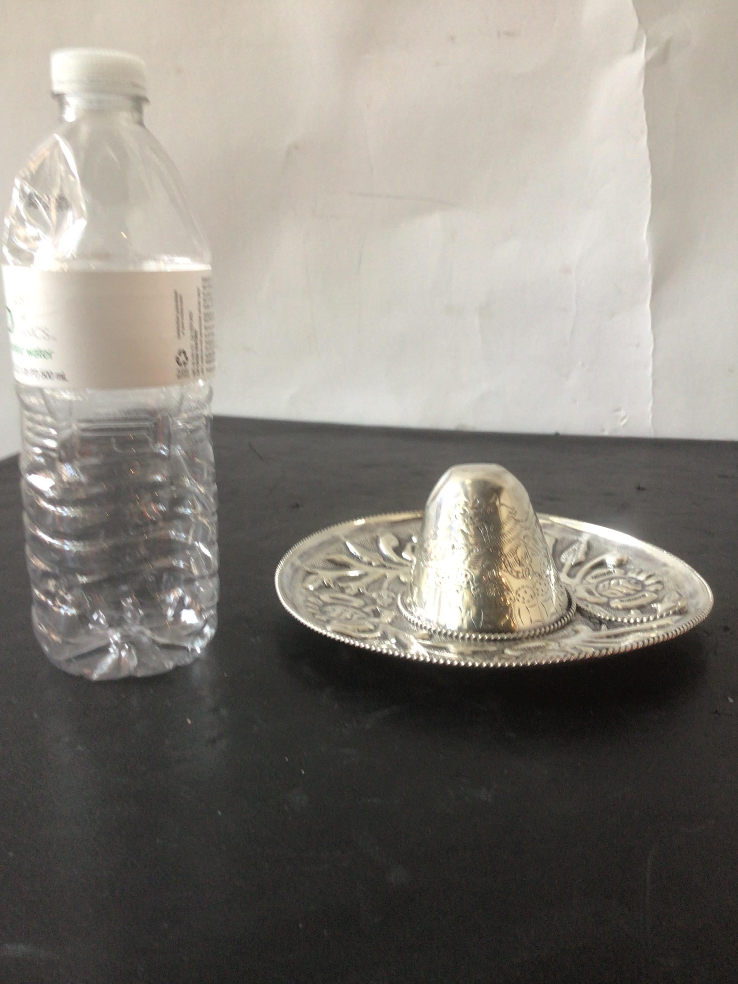 Sterling Mexican Sombrero. Marked 925.