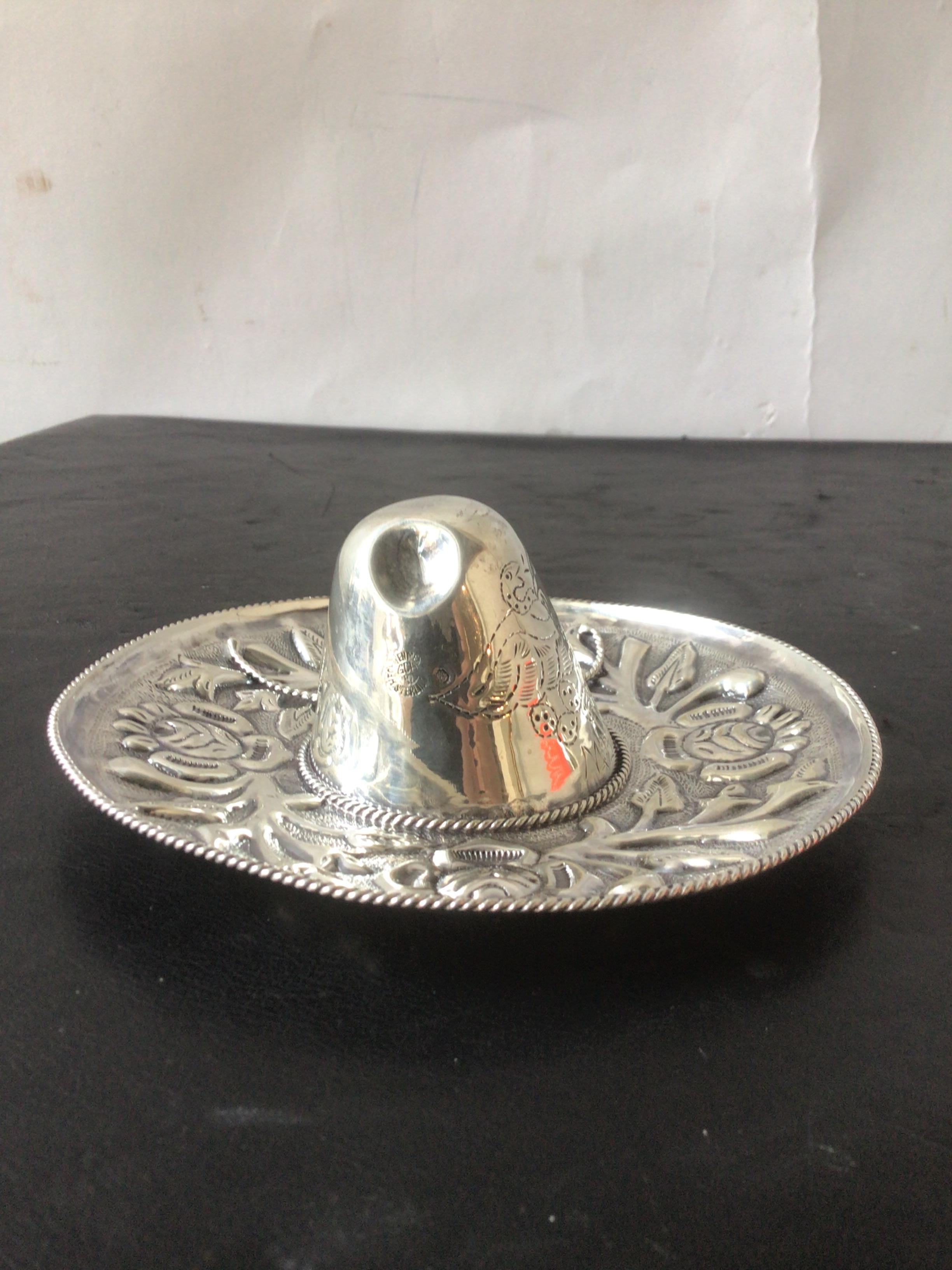 Sterling Silver Mexican Sombrero 1