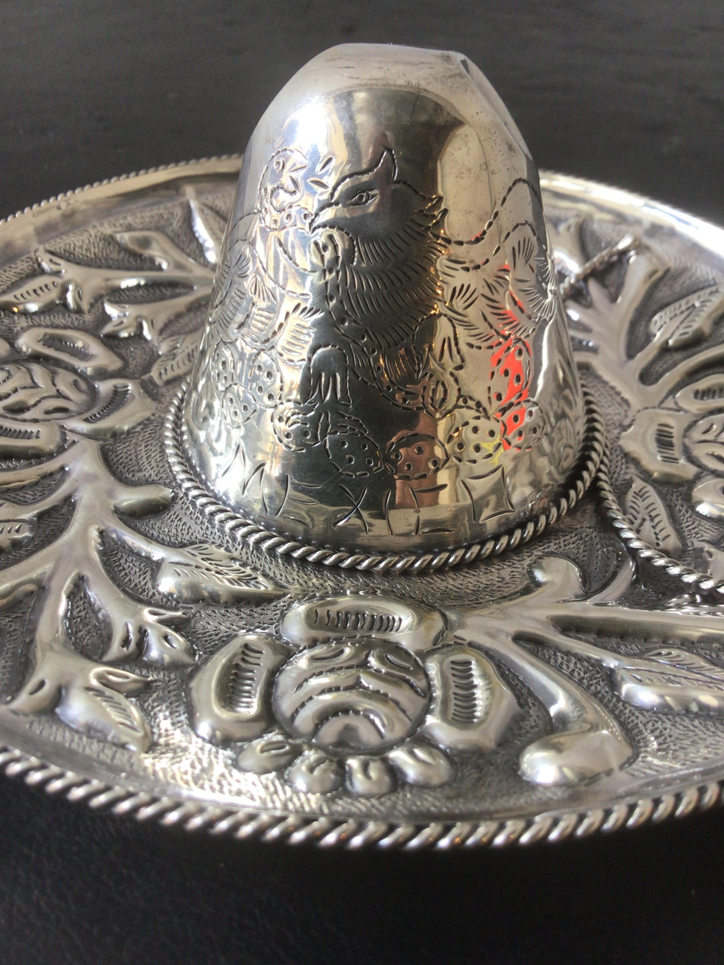Sterling Silver Mexican Sombrero 2
