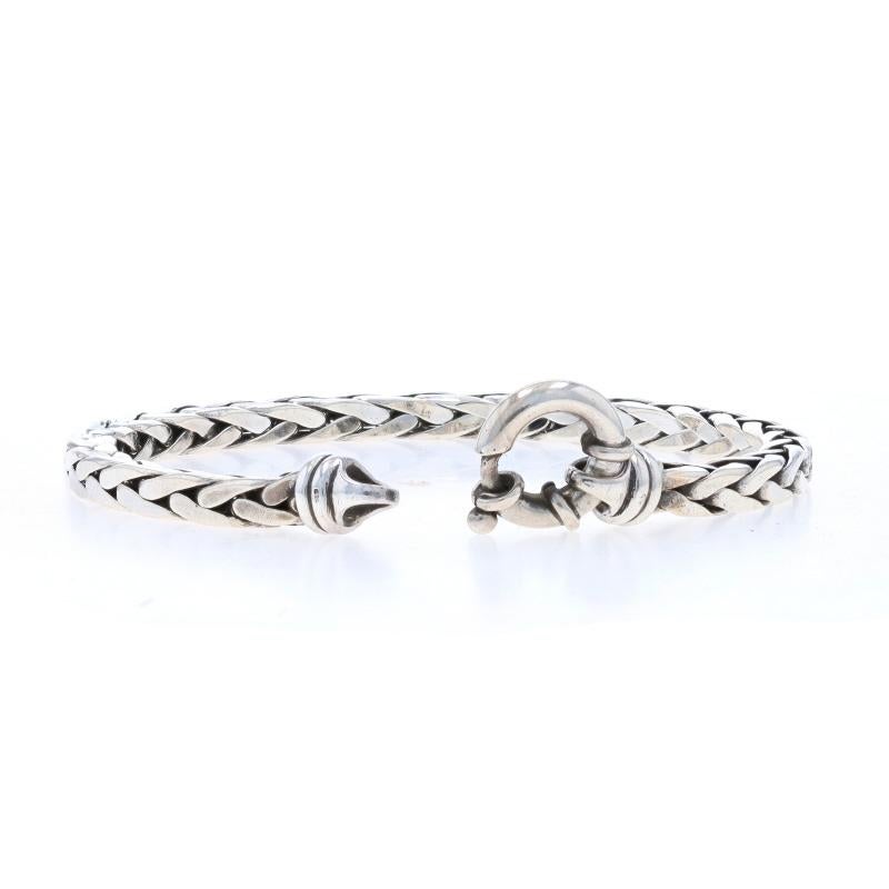 Sterling Silver Mexico Charm Bracelet 6 1/4