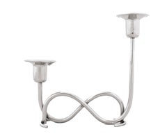 Sterling Silver Mid-Century Candelabras