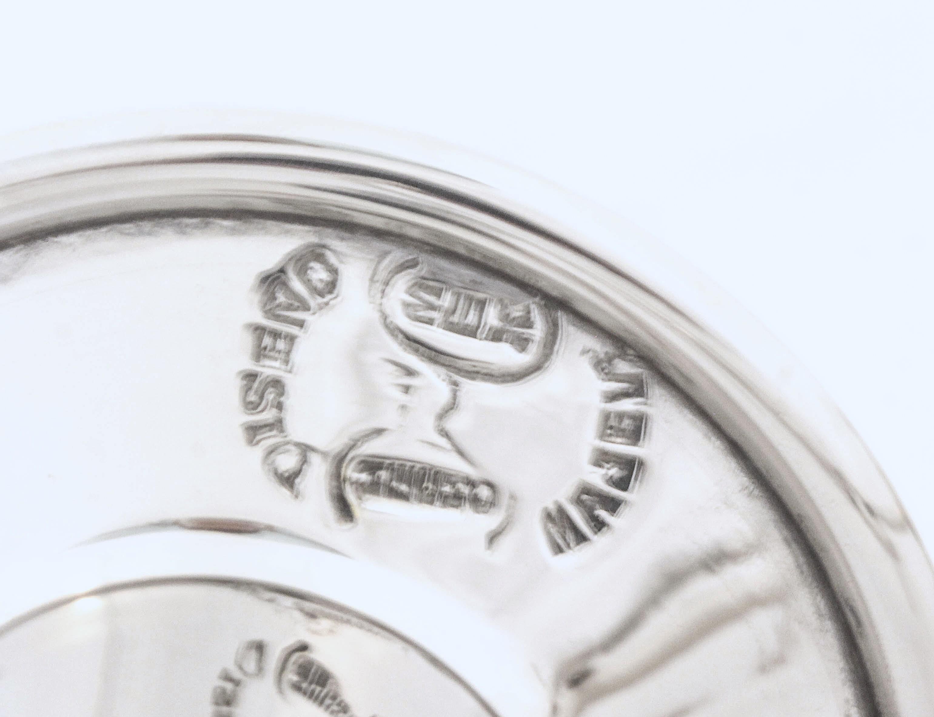 Candélabres argent sterling du milieu du siècle dernier Excellent état - En vente à Brooklyn, NY