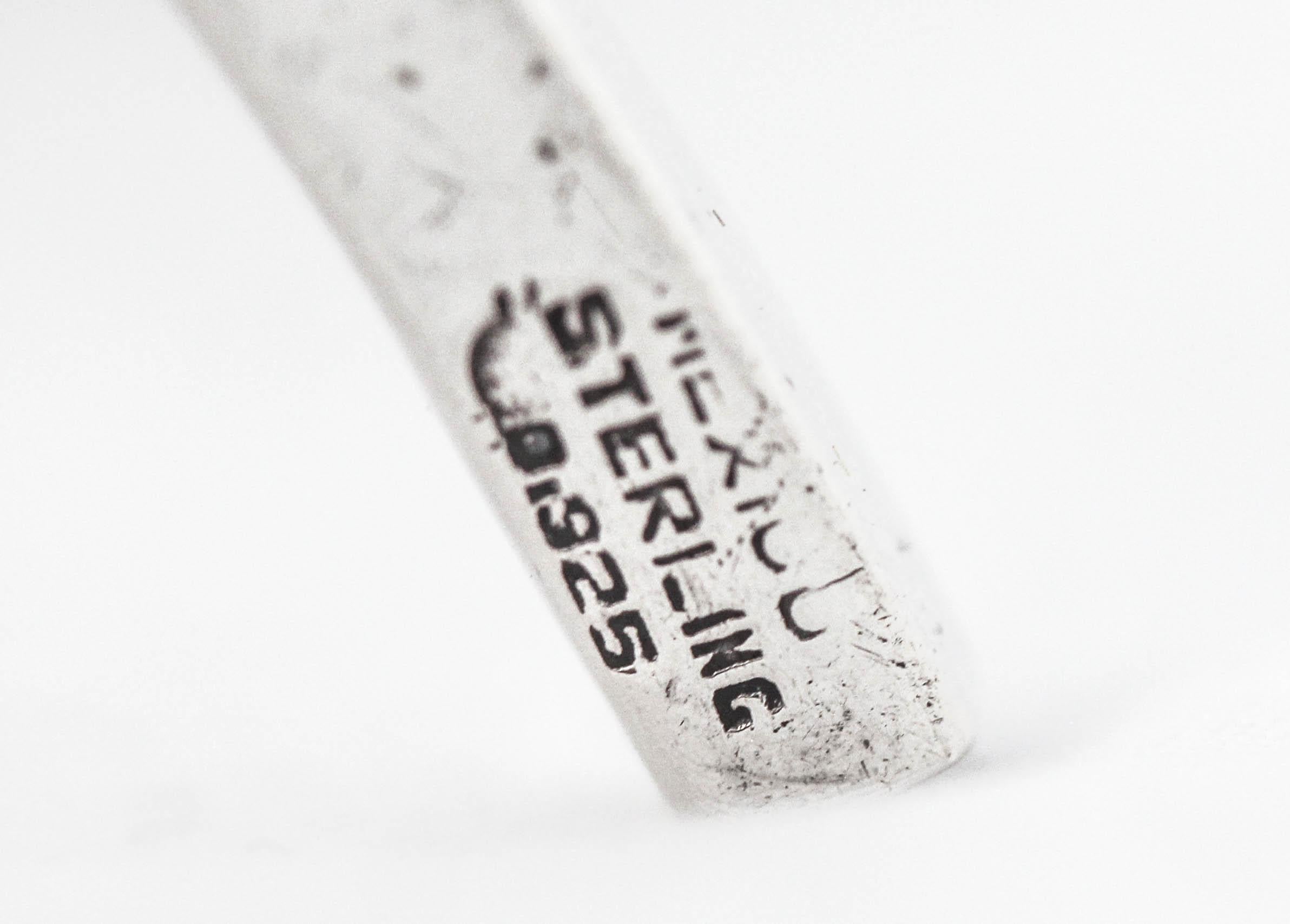 Sterling Silver Mid-Century Candelabras 1