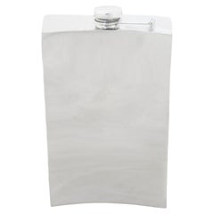Retro Sterling Silver Mid-Century Flask