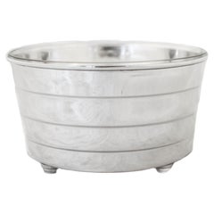 Vintage Sterling Silver Mid-Century Ice Bucket