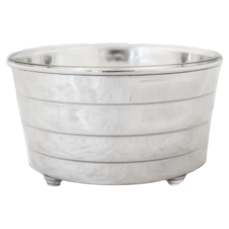 Sterling Silver MidCentury Ice Bucket For Sale at 1stDibs