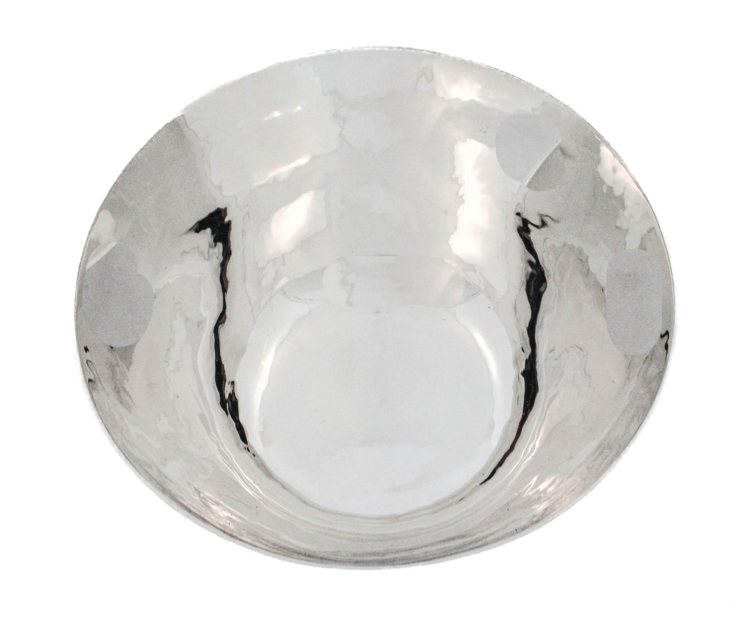 American Sterling Silver Mid-Century Modern Bowl by Tiffany & Co. For Sale