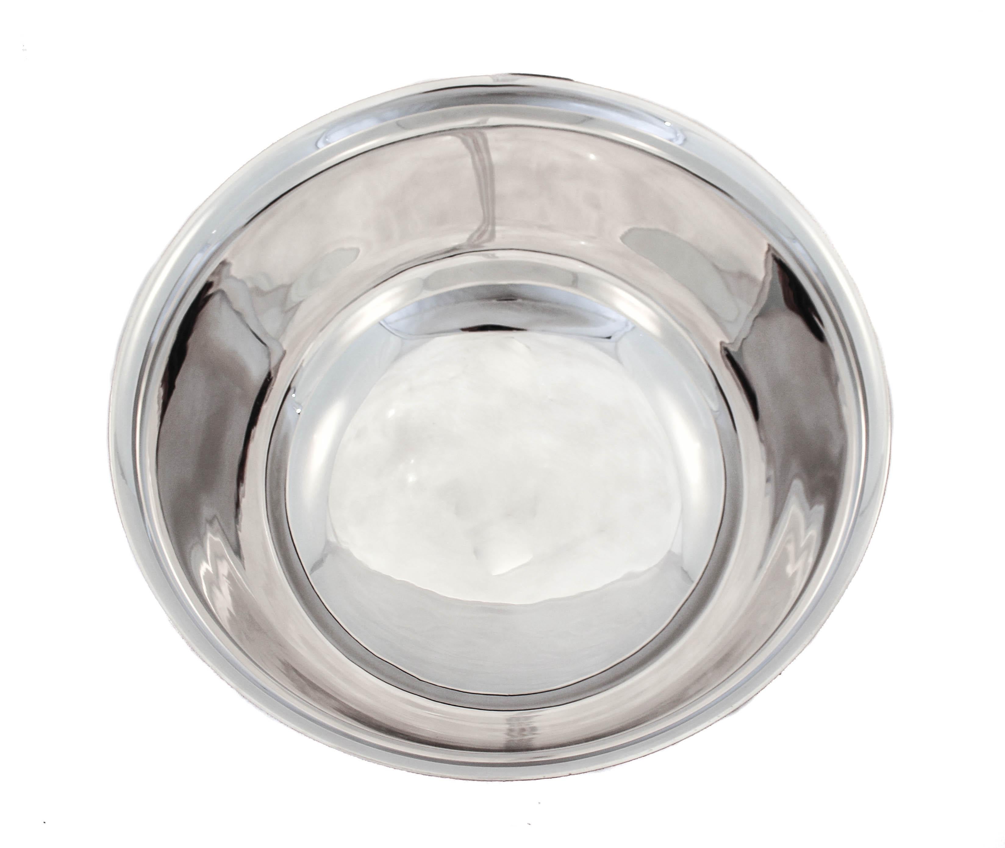 Americano Ciotola da punch in argento Sterling Mid-Century in vendita