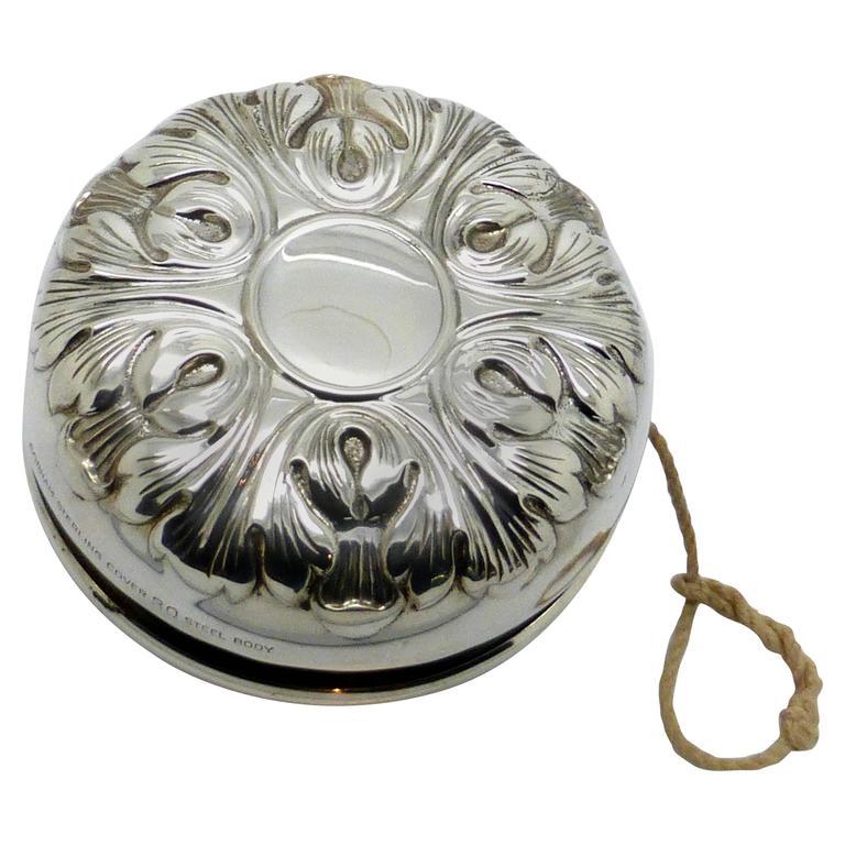 Mid-Century Modern Sterling Silver Mid-Century Yo-Yo