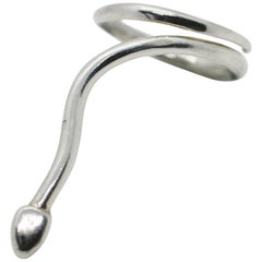 Sterling Silver Mini Sister Snake Ring