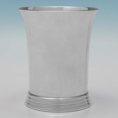 Sterling Silver Mint Julep Cup by Garrard & Co. London 1997 - Elizabeth II