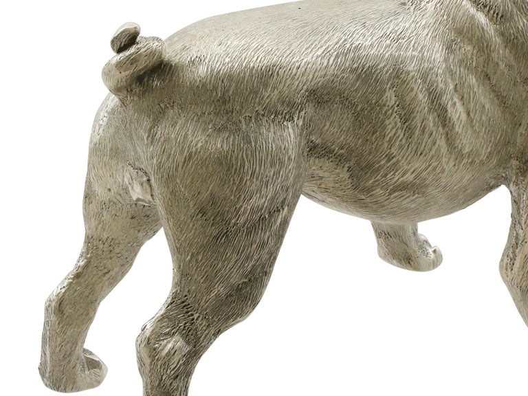 Sterling Silver Model of a Pug by BSE Products 4