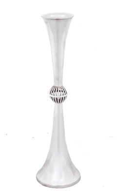 Sterling Silver Modern Candlesticks