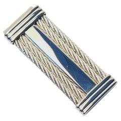Pinza para billetes de plata de ley en estuche, de Dolan and Bullock