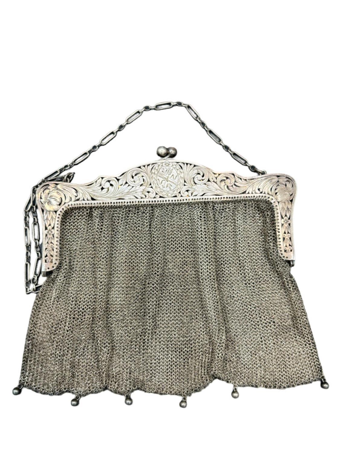 Late 19th Century Sterling Silver Mono 