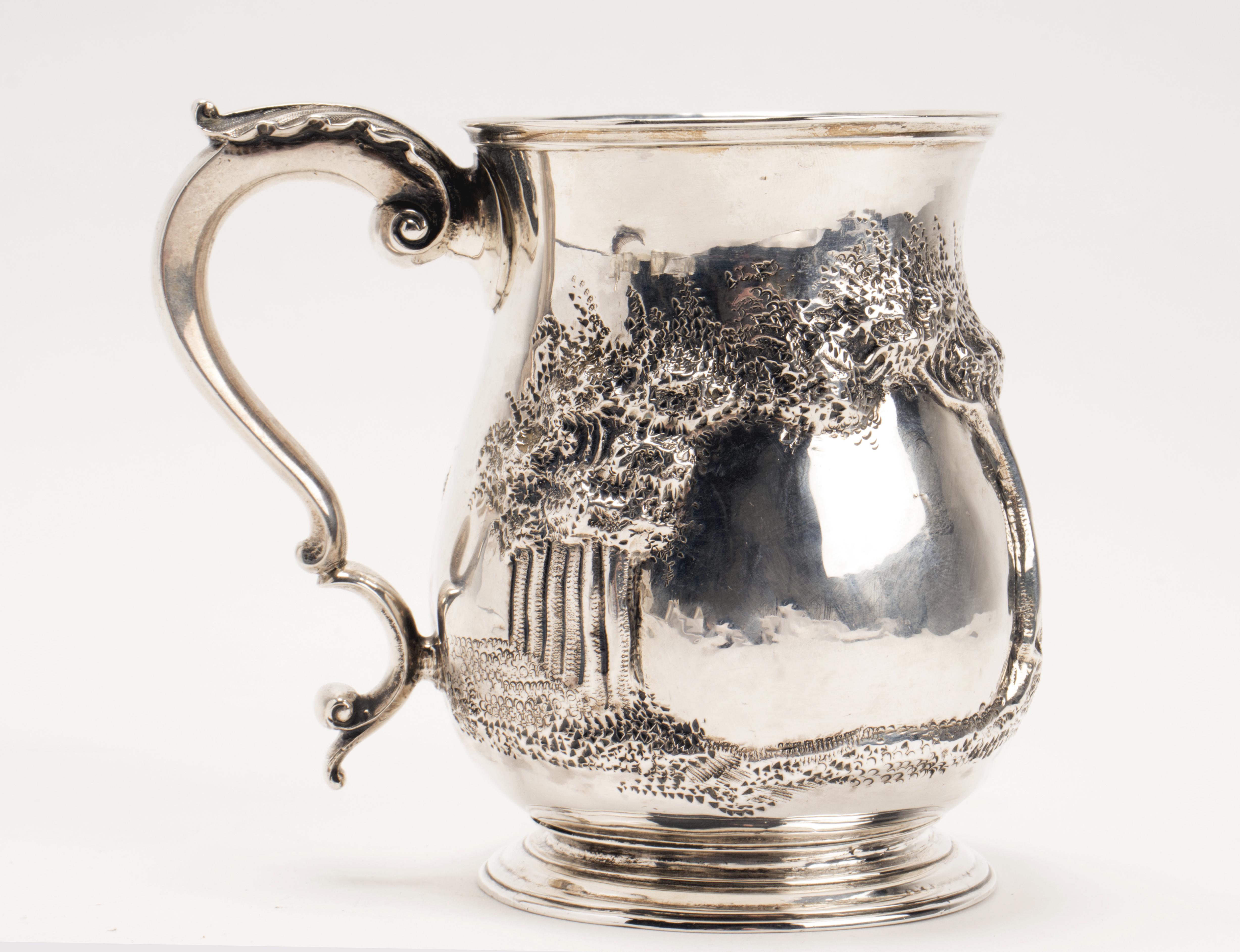 Sterling Silver Mug, Henry Holland London, 1856 In Excellent Condition For Sale In Milan, IT