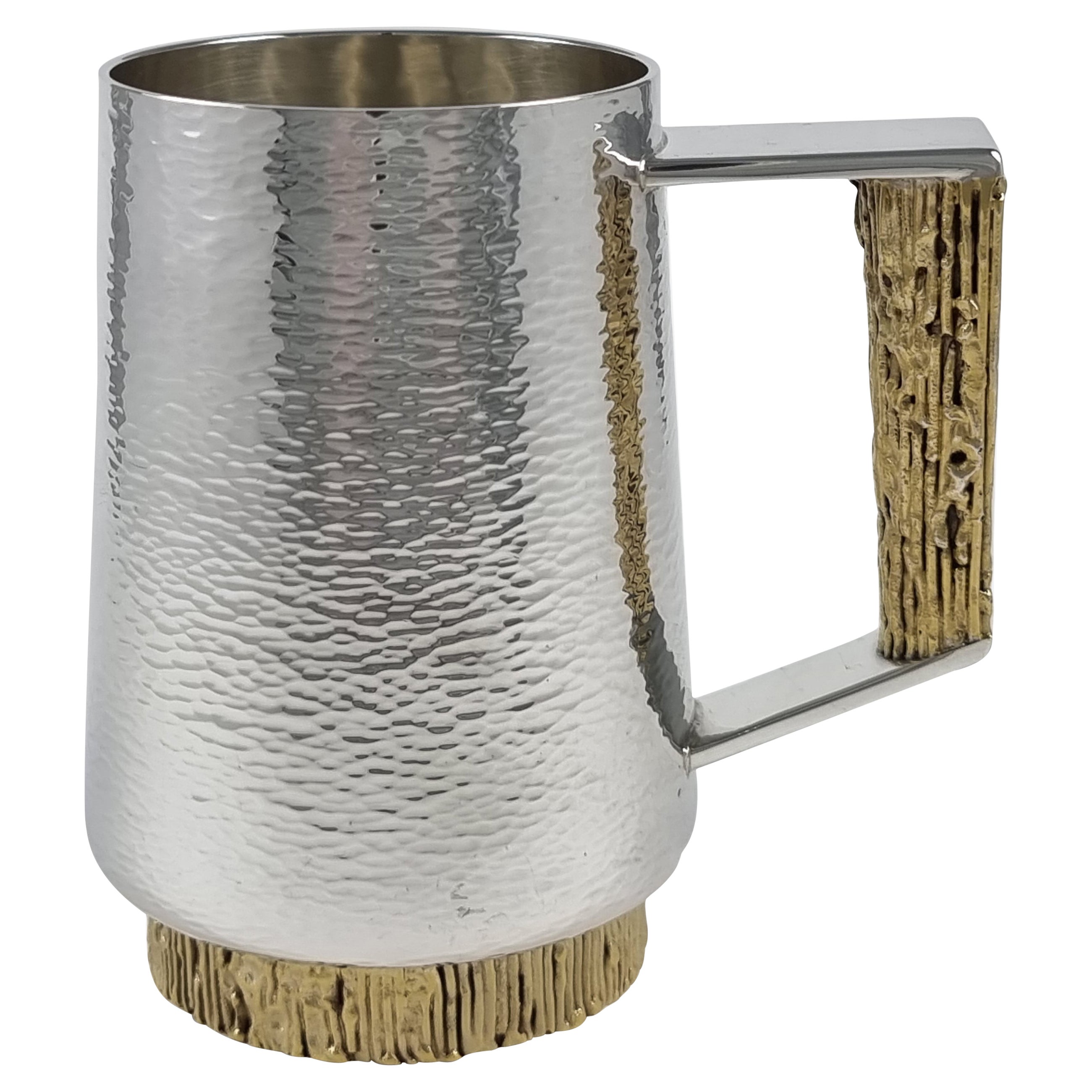 Mug aus Sterlingsilber – Stuart Devlin – 1974