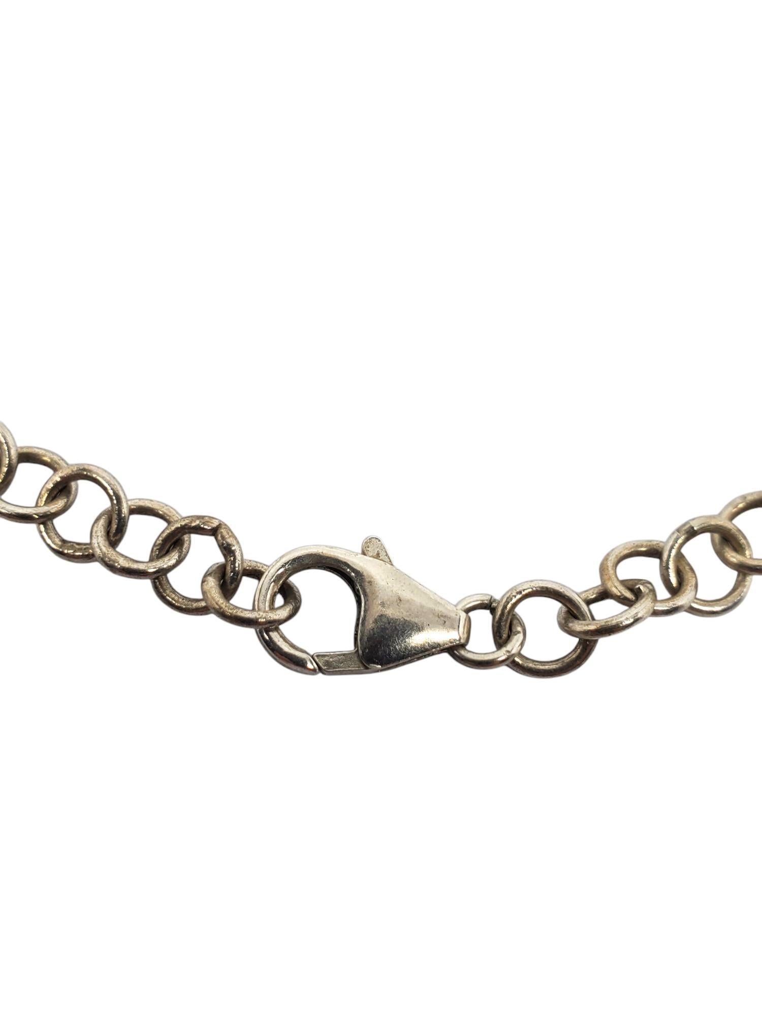Collier pendentif en argent sterling avec gouttes d'eau et pierres multiples #21330 en vente 2