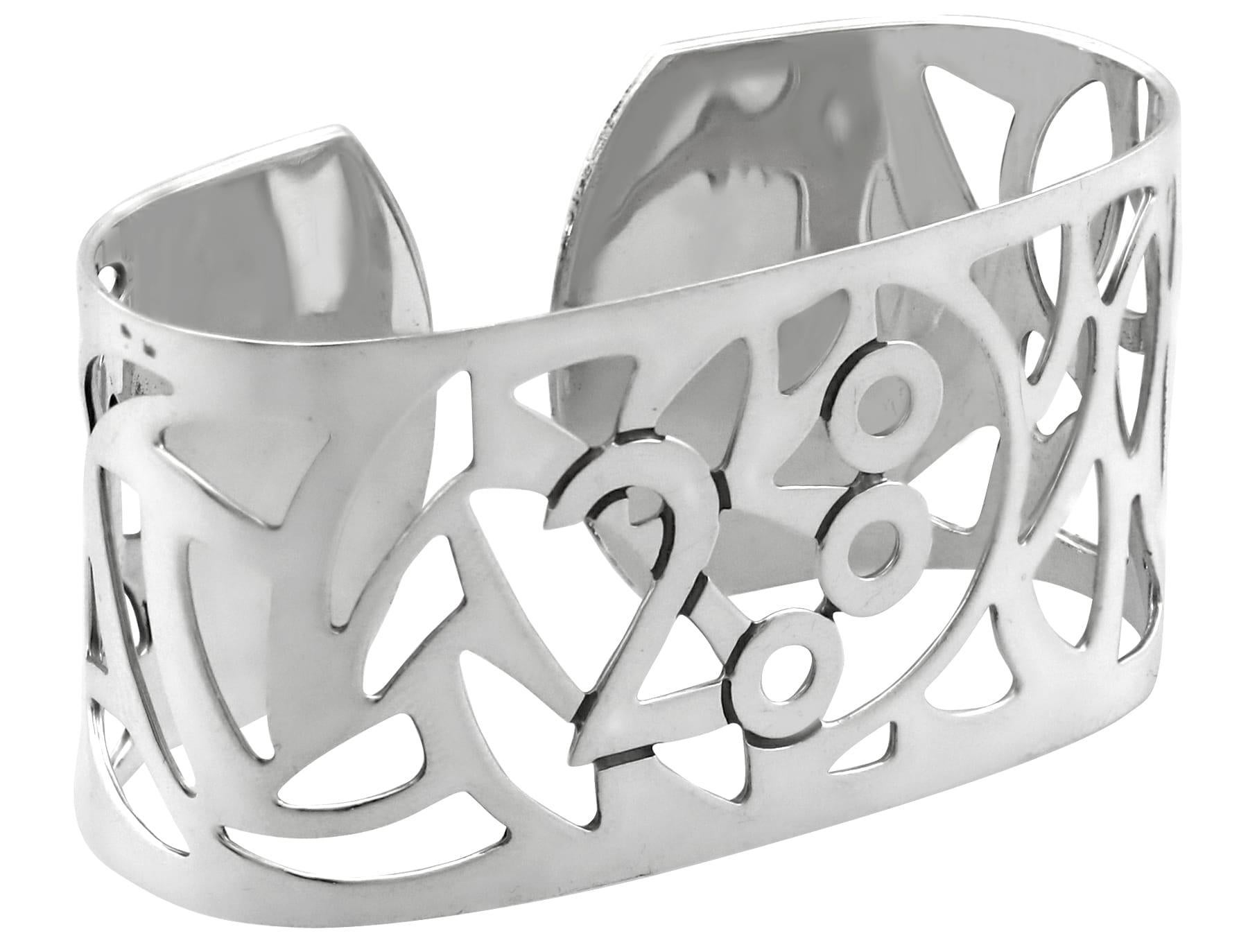 Sterling Silver Napkin Rings Contemporary (2000) For Sale 2