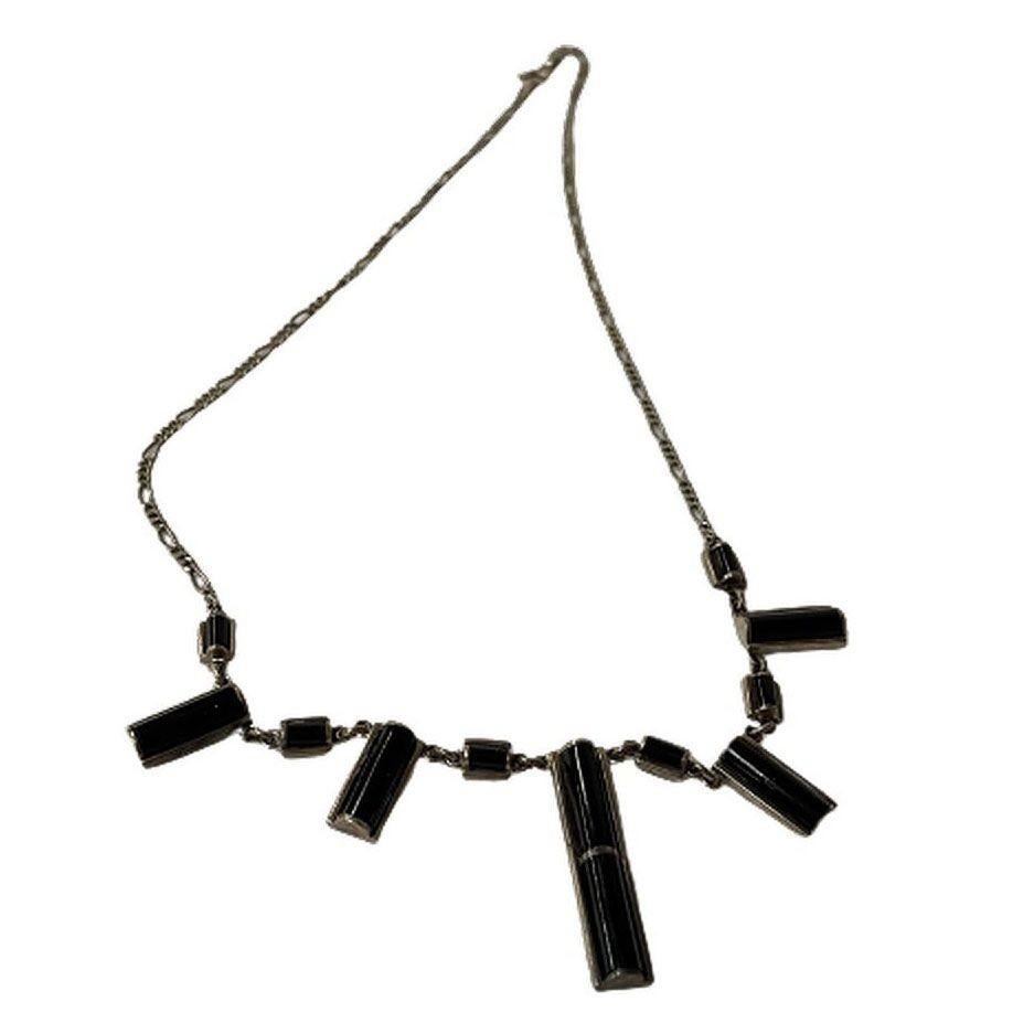Sterling Silver Necklace In Excellent Condition For Sale In Van Nuys, CA