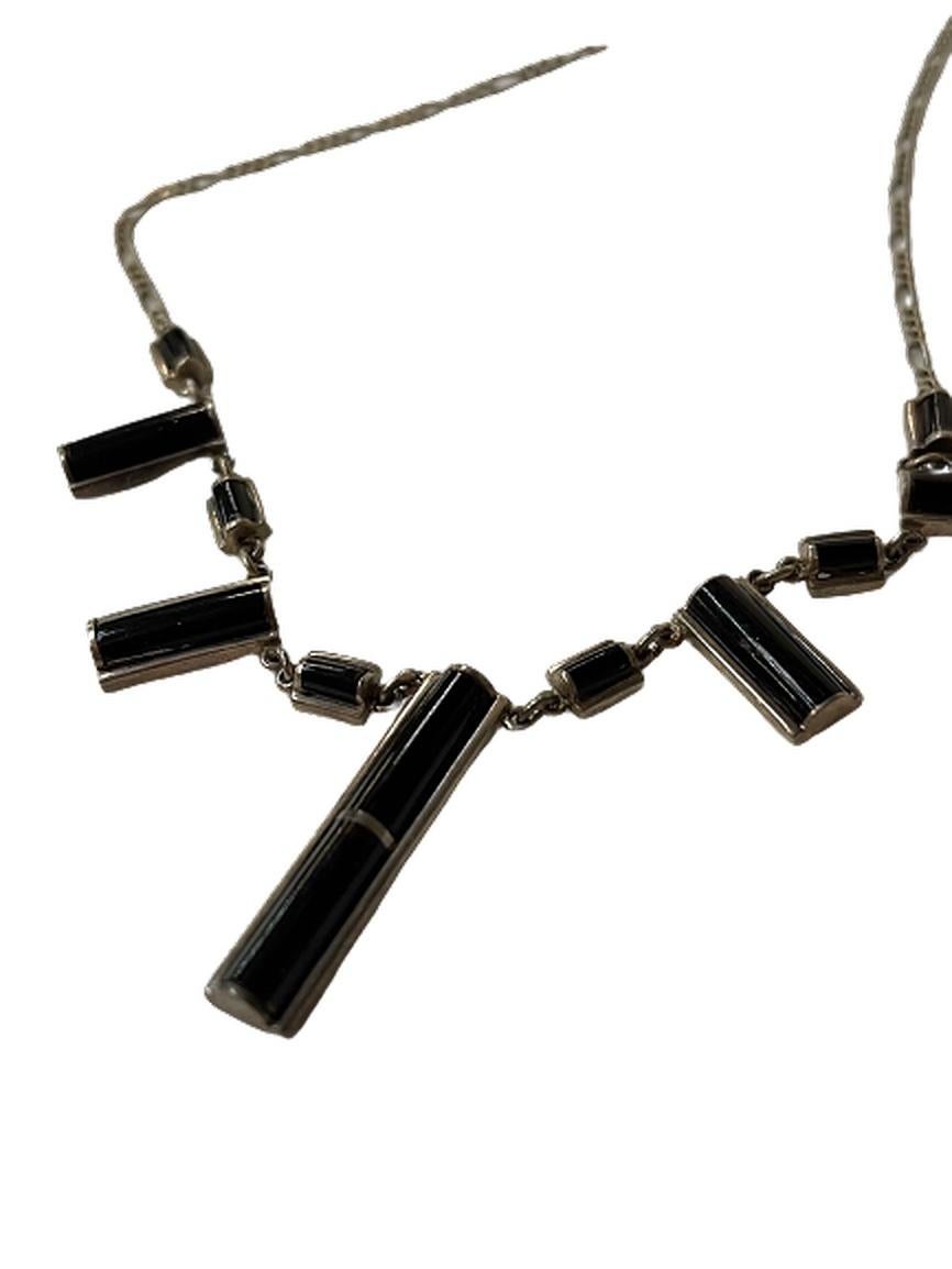 Mid-20th Century Sterling Silver Necklace For Sale