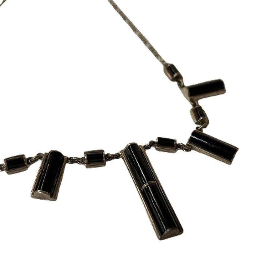 Mid-20th Century Sterling Silver Necklace For Sale