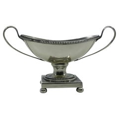 Sterling Silver Neoclassical Style Urn Salt
