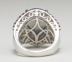 Sterling Silver Northern Lights Mystic Topaz Ring