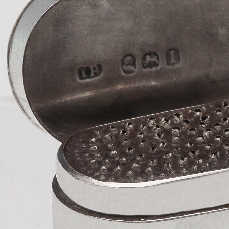 George III Antique Sterling Silver Nutmeg Grater by John Really in 1804 In Good Condition In London, London